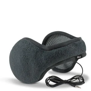 180s Men's Tec Fleece Headphone Earwarmers - Black Soot/Steel Grey - One Size Afbeelding 1