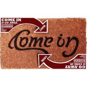 Ambigram Doormat - Come In / Go Away Afbeelding 1