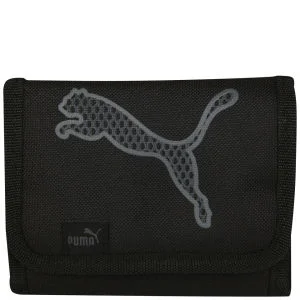 Puma Men's Big Cat Wallet - Black/Dark Silver Afbeelding 1