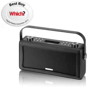 View Quest Hepburn Bluetooth Audiosysteem met DAB+/FM Radio - Zwart Afbeelding 1