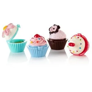 Sugar and Spice Fairy Cake Lip Gloss - Set of 4 Afbeelding 1