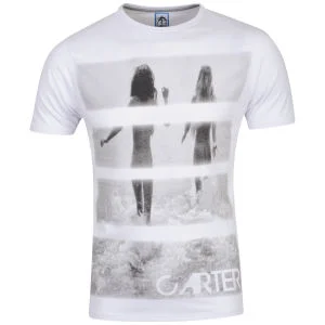 Carter Men's Beach Babes T-Shirt - White - S - Wit Afbeelding 1