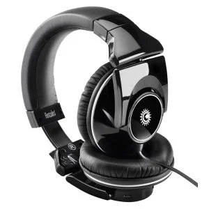 Hercules HDP Light-Show DJ-Adv Headphones - Black/White Afbeelding 1