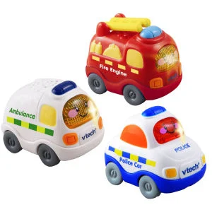 Vtech Toot-Toot Drivers - Set 2. Ambulance, Fire Engine, Police Car Afbeelding 1
