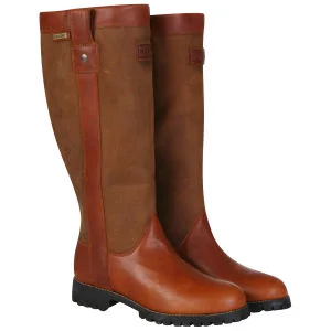 Hunter Women's Balmoral Westerley Wellies - 3 - Brown Afbeelding 1