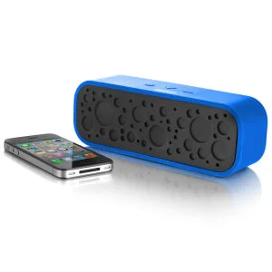 Bluetooth Soundbox with Mic - Blue Afbeelding 1