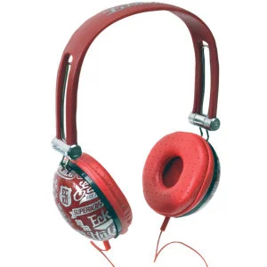 ECKO Unlimited Impact Headphones inc Mic - Red Afbeelding 1