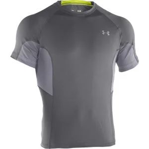 Under Armour Men's Catalyst T-Shirt - Graphite/Aluminium - S - Graphite/Alluminium Afbeelding 1