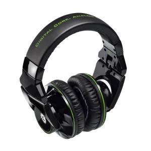 Hercules HDP G501 DJ-Adv Headphones - Black/Green Afbeelding 1
