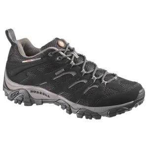 Merrell Men's Moab Gore Tex Hiking Shoes - Black - UK 7 - Zwart Afbeelding 1