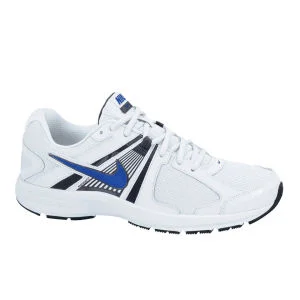 Nike Dart 10 Sportschoenen voor Heren - Wit/Blauw - 7 - Wit Afbeelding 1