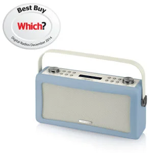 View Quest Hepburn Bluetooth Audiosysteem met DAB+/FM Radio - Blauw Afbeelding 1