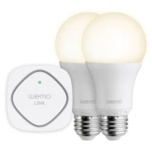 Belkin WeMo Controlled Smart Light Bulb Starter Kit - Screw Afbeelding 1