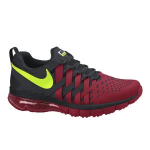 Nike Men's Fingertrap Max NRG Training Shoes - Gym Red/Black/Volt Green - UK 8 - Rood Afbeelding 1