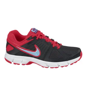 Nike Women's Downshifter 5 Running Shoes - Black/Red - 4 - Black/Red Afbeelding 1