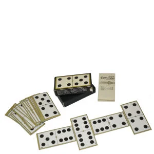 Domino Cards - Retro Board Game Afbeelding 1