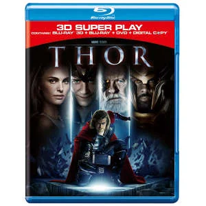 Thor: Super Play (Bevat 3D Blu-ray, 2D Blu-ray en Digital Copy) Afbeelding 1