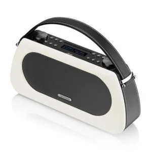 View Quest Bardot Bluetooth Speaker with DAB+/FM Radio - Black Afbeelding 1