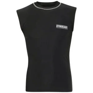 Gymheadz Performance Skin Range Hemd voor Heren - Zwart - S - Zwart Afbeelding 1