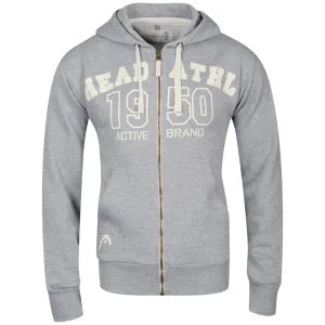 Head Men's Full Zip Hoody - Grey - S - Grijs Afbeelding 1