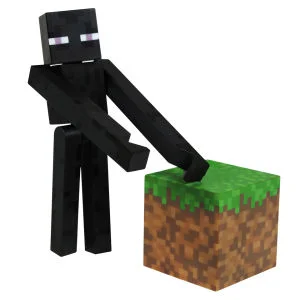 Minecraft - 3 Inch Enderman Figure Afbeelding 1