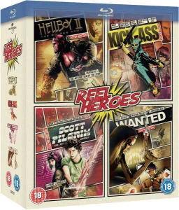 Wanted / Kick-Ass / Scott Pilgrim Vs. World / Hellboy 2 Afbeelding 1