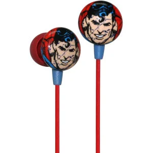 iHip DC Comics Superman Printed Earphones Afbeelding 1