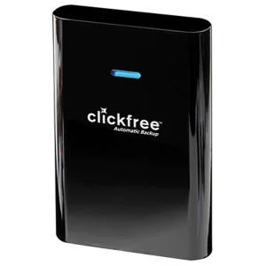 Clickfree C2 500GB USB 3.0 External Hard Drive - Grade A Refurb Afbeelding 1