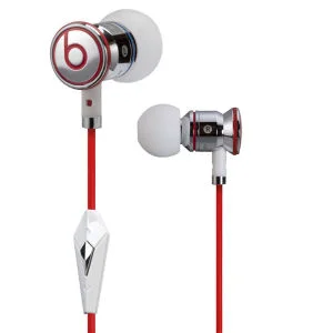Beats by Dr Dre iBeats Earphones with ControlTalk - Chrome Afbeelding 1