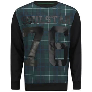 Soul Star Men's Kippling Number Sweatshirt - Green - S - Groen Afbeelding 1