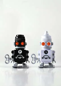Peper- en Zoutshaker Robots Afbeelding 1