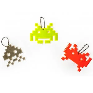 Space Invader Reflective Accessory Afbeelding 1