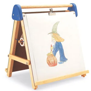 Pintoy Tabletop Magnetic Easel and Chalkboard Afbeelding 1