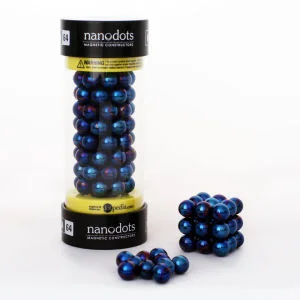 Mega Nanodots Magnetic Constructors Blue - 64 Dots Afbeelding 1