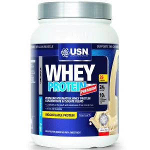 USN 100% Whey Protein - Vanilla 908g Afbeelding 1