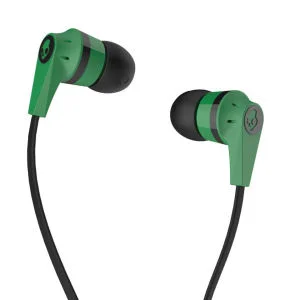 Skullcandy Ink'd 2.0 Earphones - Green/Black Afbeelding 1