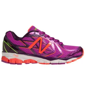 New Balance Women's NBX 1080v4 Trainers - Purple/Yellow - 4 - Paars Afbeelding 1