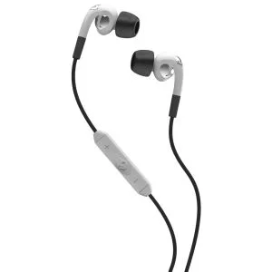 Skullcandy FIX InEar Earphones with Mic3 - White/Chrome Afbeelding 1