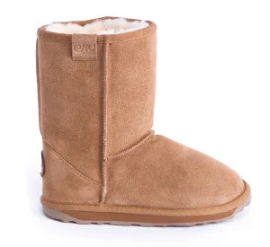EMU Australia Kids' Wallaby Lo Sheepskin Boots - Chestnut - UK 7 Afbeelding 1