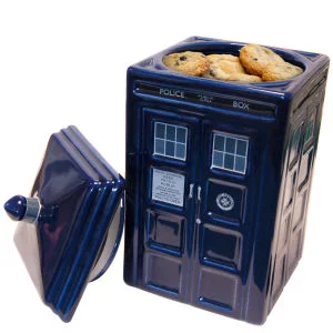 Dr Who Tardis Ceramic Cookie Jar Afbeelding 1