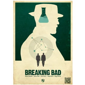 Breaking Bad - Limited Signed and Numbered Giclee Print Afbeelding 1