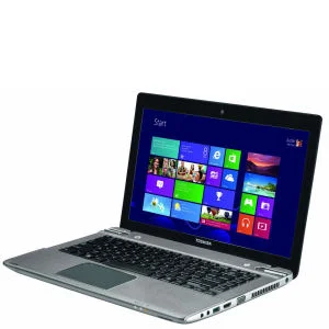 Toshiba Satellite Touchscreen Ultrabook Laptop P845T-108 (i3, 4Gb, 500Gb, 14 Inch HD LED Touch) - Grade A Refurb Afbeelding 1
