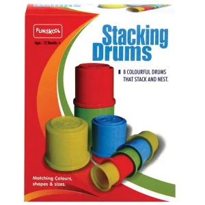 FunSkool Stacking Drums Afbeelding 1