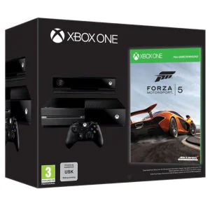 Xbox One (New Console) - Includes Forza Motorsport 5 - Grade A Refurb Afbeelding 1