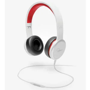 Wesc Rza Street Headphones - Rood/Wit Afbeelding 1