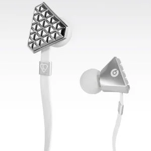 Beats by Dr. Dre Lady GaGa Heartbeats Earphones with ControlTalk - Bright Chrome Afbeelding 1