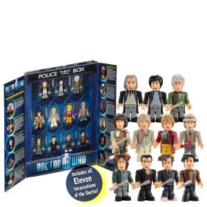 Doctor Who - Eleven Doctors Figure Collectors Set Afbeelding 1