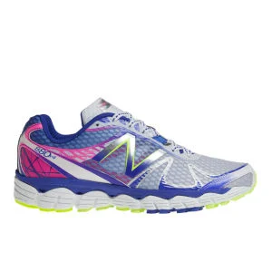 New Balance Women's NBX 880v4 Trainers - Silver/Blue - 4 - Silver Afbeelding 1