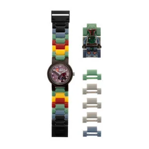 LEGO Star Wars: Kids' Boba Fett Watch Including Figurine (Black Face Ring) Afbeelding 1