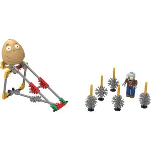 K'NEX Plants vs. Zombies: Walnut Bowling Set (53441) Afbeelding 1